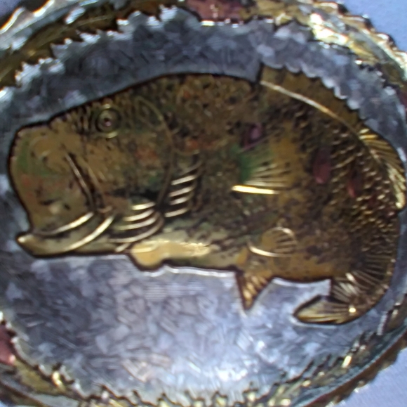 Fish belt buckle- Vintage - Picture 2 of 5